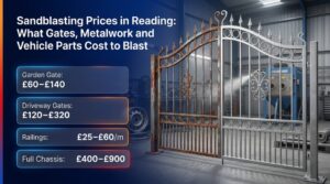 sandblasting prices reading